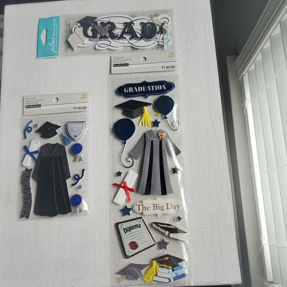 GRADUATION THEME STICKERS